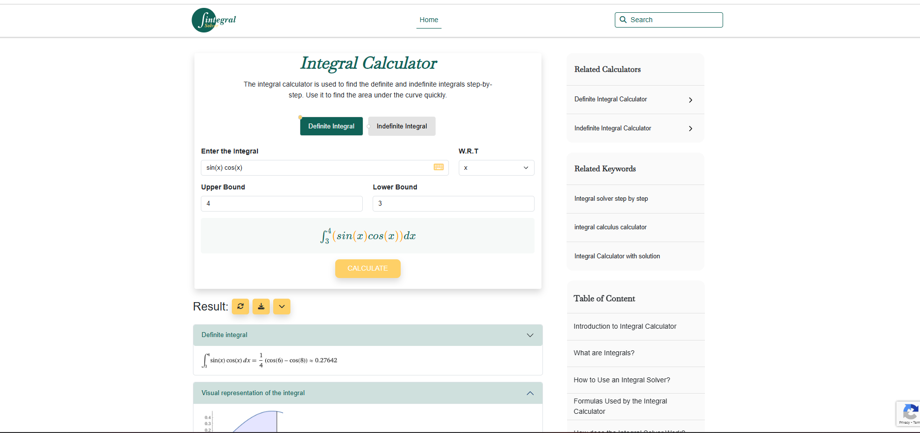 Integral Solver